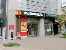 徒歩1分のマクドナルド仙台駅東口店