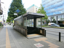 近くの「広瀬通駅」