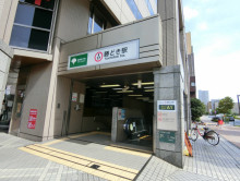 最寄りの「勝どき駅」