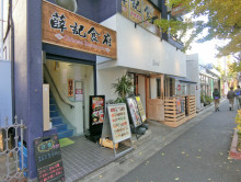 付近には飲食店が充実