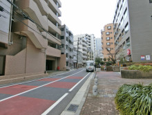 大崎MTビル前面の通