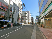 ASKビル前面の通り