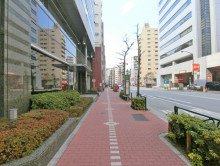 NMF高輪ビル前面の