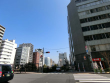 秀和築地レジデンス前