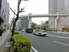 千葉新町ビル前面の千