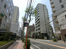 AD高田馬場ビル前面