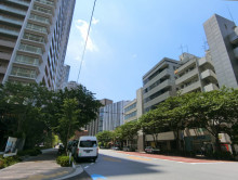 COAST芝浦ビル前