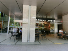 徒歩4分のスターバッ