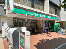 並びのローソンストア
