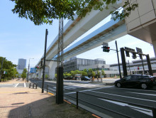 メブクス豊洲前面の通