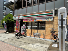 徒歩6分のセブンイレ