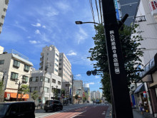 東宝駒込ビル前面の本