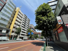 ケイズ西麻布前面の通り