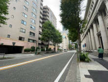 ミナトイセビル前面の