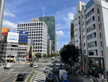 青山KKビル前面の通