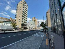 白金台ビル前面の目黒