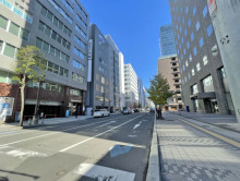 札幌時計台ビル前面の