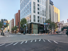 オフィス前面の南2条