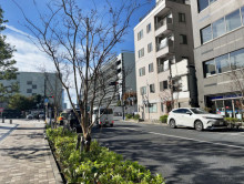 築地616ビル前面の