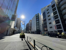 代々木センタービル前