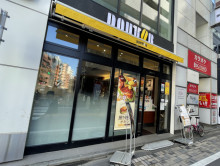 並びのドトールコーヒ