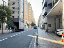 ルオーゴ汐留前面の通