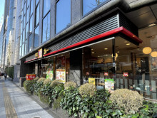 徒歩1分のすき家 渋