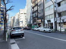 須田ビル前面の通り