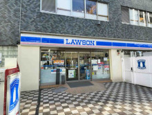 至近のローソン 西新