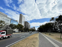 近くの平和大通り