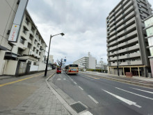 広島鴻池ビル前面の通