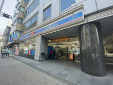 徒歩2分のローソン 