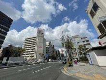 付近の晴海通り