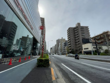 中目黒TDビル前面の