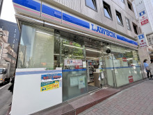 徒歩1分のローソン銀