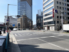 ネオフィス三宮前面の