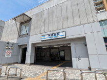 最寄りの「大鳥居駅」