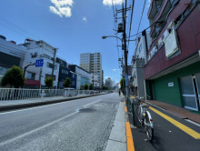 太平町ビル前面の通り