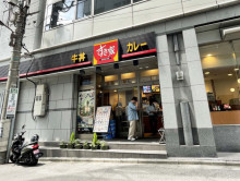 近くのすき家神保町駅