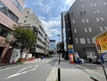 光洋ビル前面の通り