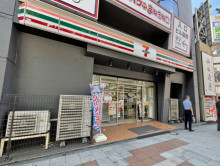 徒歩3分のセブンイレ