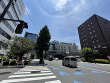 斎藤ビルヂング前面の