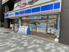 徒歩1分のローソン岩