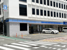 徒歩2分のローソン 