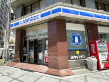 至近のローソン 西天
