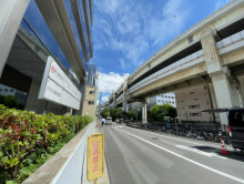 第一びる本館前面の通り