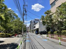 文京須賀ビル前面の通