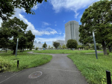 付近の高島中央公園