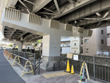 付近を流れる古川