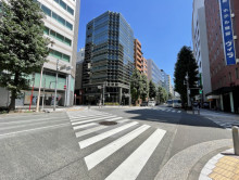 堀留ファーストビル前